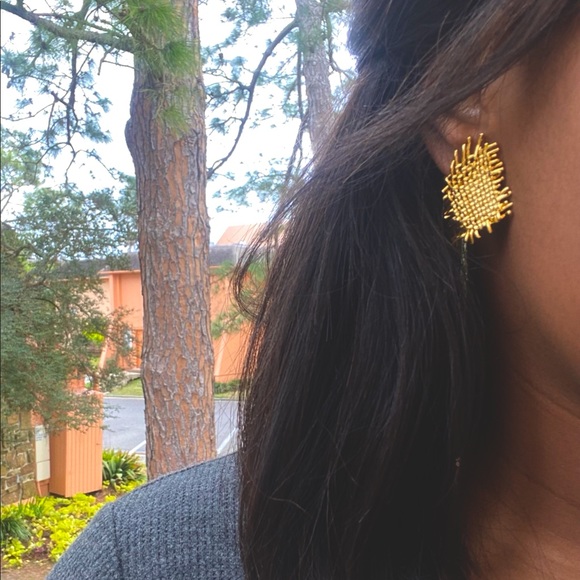 Cloth Earrings - Picture 2 of 2